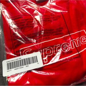 Supreme x Kaws, Chalk Box Logo S/S Tee